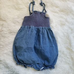 Gymboree Denim romper
